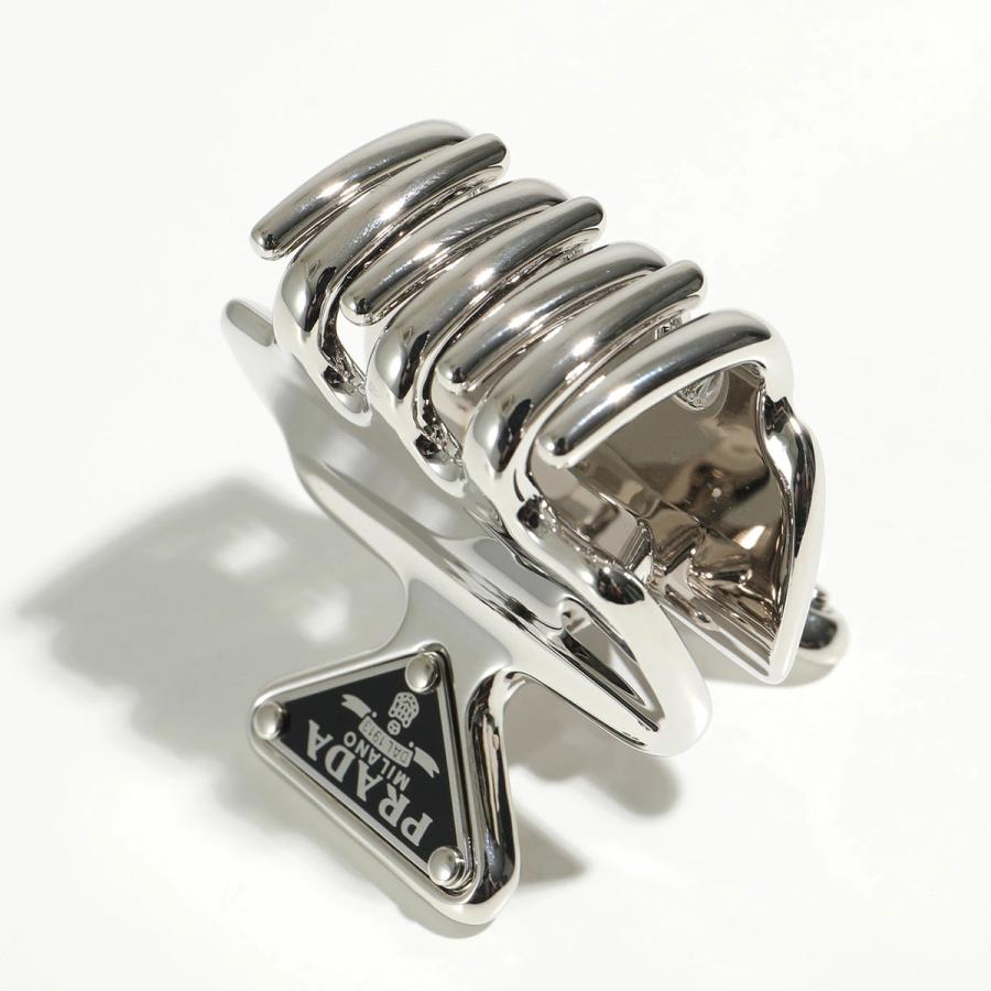PRADA（プラダ） ヘアクリップ 1IF087 2BA6 レディース メタル 三角