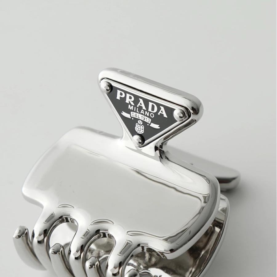 PRADA（プラダ） ヘアクリップ 1IF087 2BA6 レディース メタル 三角
