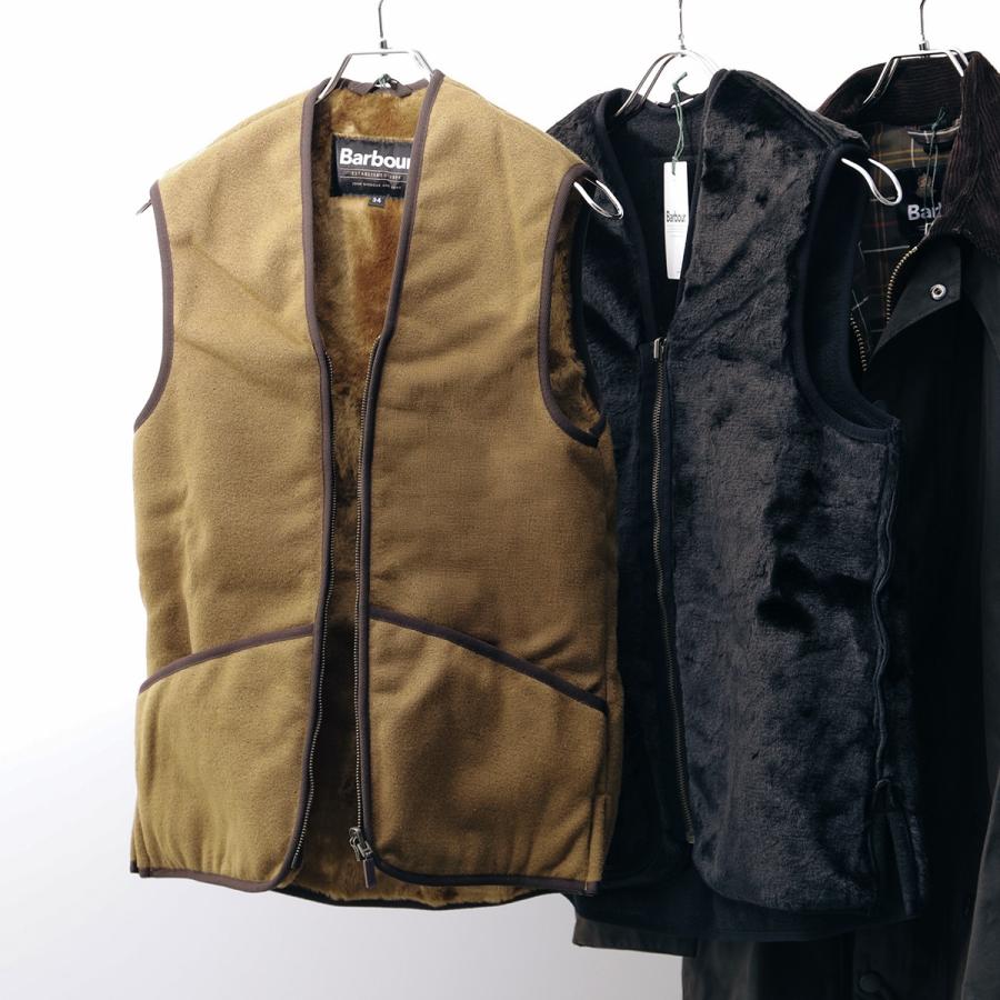 Barbour　アクリル　パイルライナー size 38 2102112 Barbour（バブアー） パイルライナー MLI0004 WARM PILE WAISTCOAT ZIP