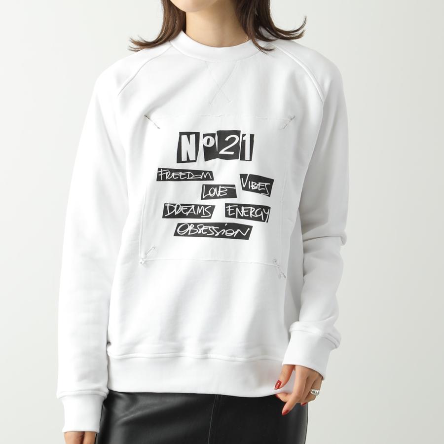 N°21 ヌメロヴェントゥーノ スウェット E032 4006 レディース クルー