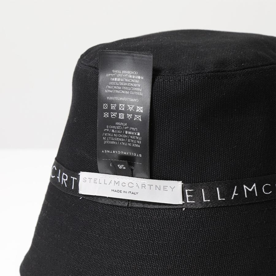 STELLA McCARTNEY ステラマッカートニー バケットハット 900453 WP0113 レディース リバーシブル ロゴ刺繍 コットン 帽子 2312/COGNAC/BLACK STELLA McCARTNEY ステラマッカートニー バケットハット WP0113 レディース リバーシブル ロゴ刺繍 コットン 帽子 2312/COGNAC/BLACK