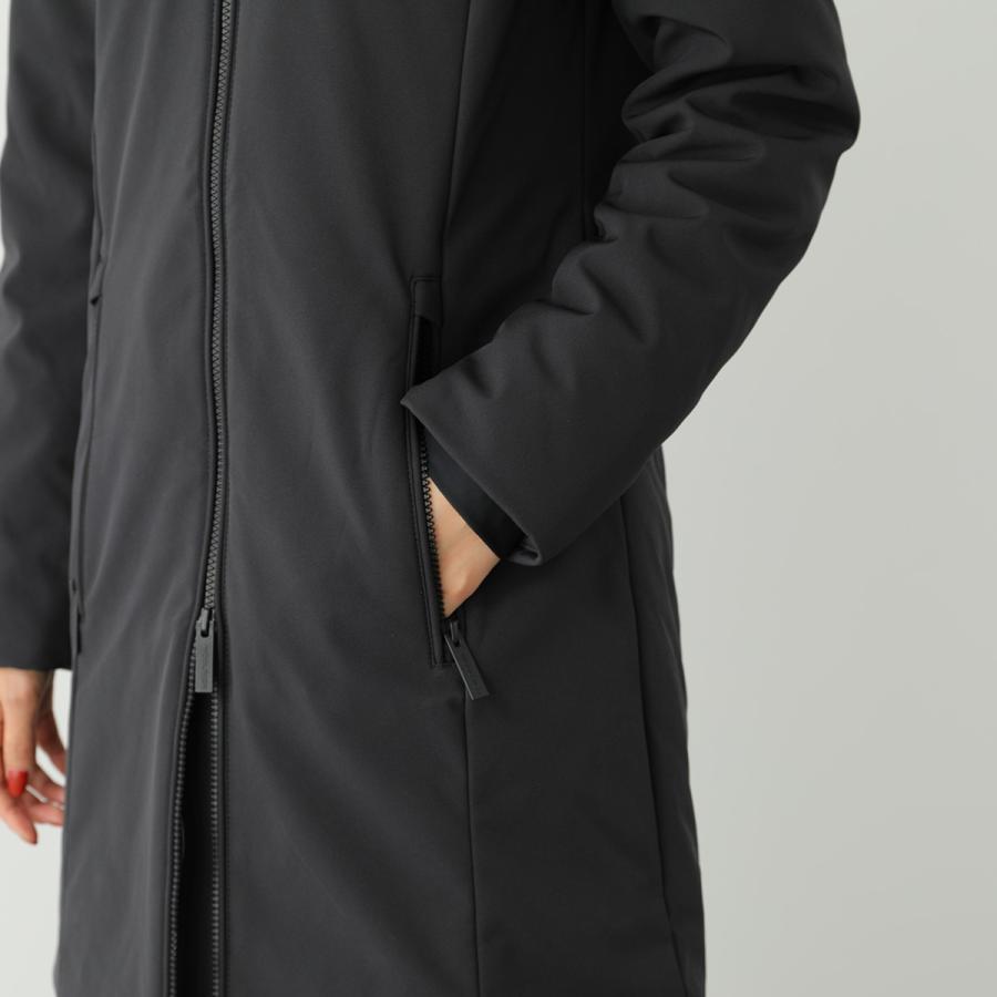 ほぼ未使用✨　ウールリッチ　ダウンジャケット　ファー　ブラック　レディース　S WOOLRICH（ウールリッチ） ダウンコート FIRTH PARKA ファース パーカ