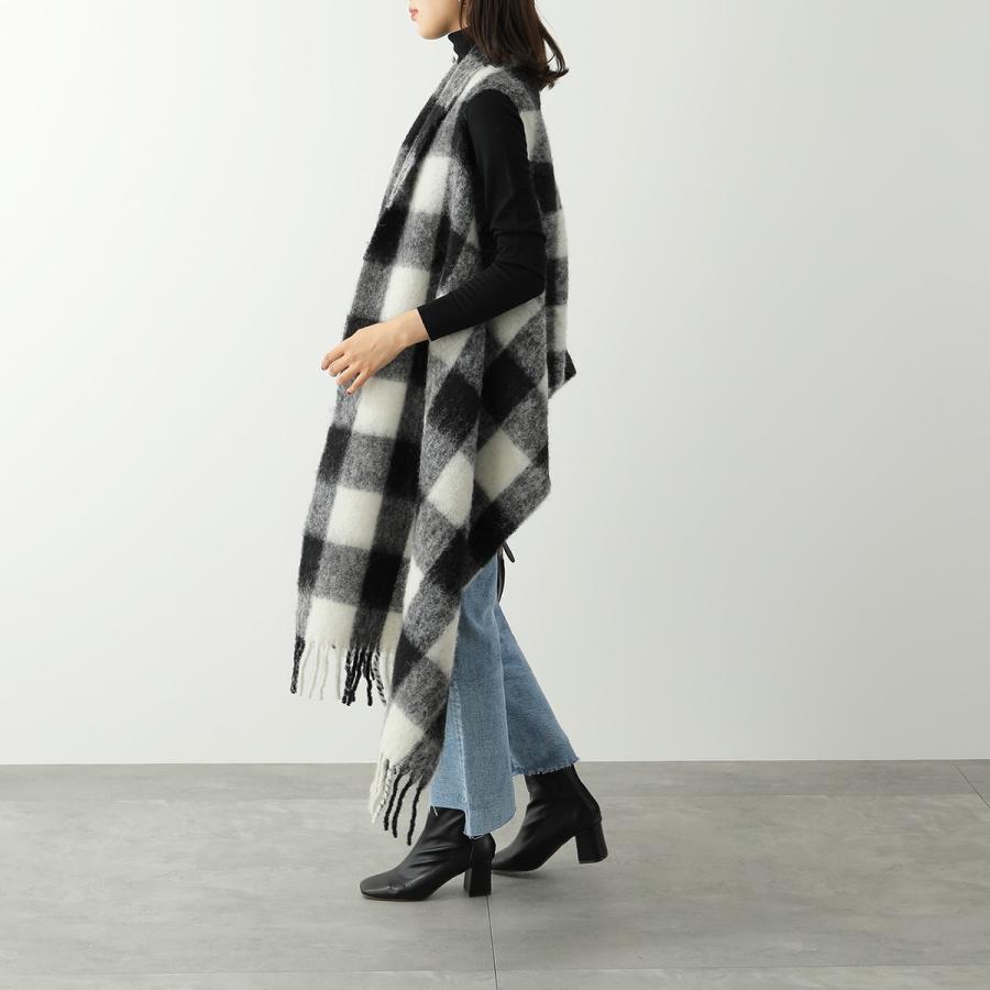 WOOLRICH ウールリッチ マフラー BUFFALO CAPE SCARF バッファローケープ WWAC0146FR UT3318 レディース アルパカモヘア 大判 ストール チェック柄 8649｜s-musee｜03