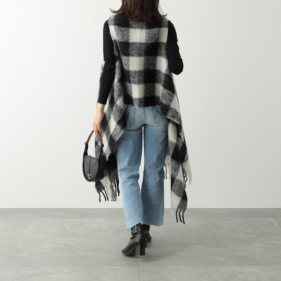 WOOLRICH ウールリッチ マフラー BUFFALO CAPE SCARF バッファローケープ WWAC0146FR UT3318 レディース アルパカモヘア 大判 ストール チェック柄 8649｜s-musee｜04