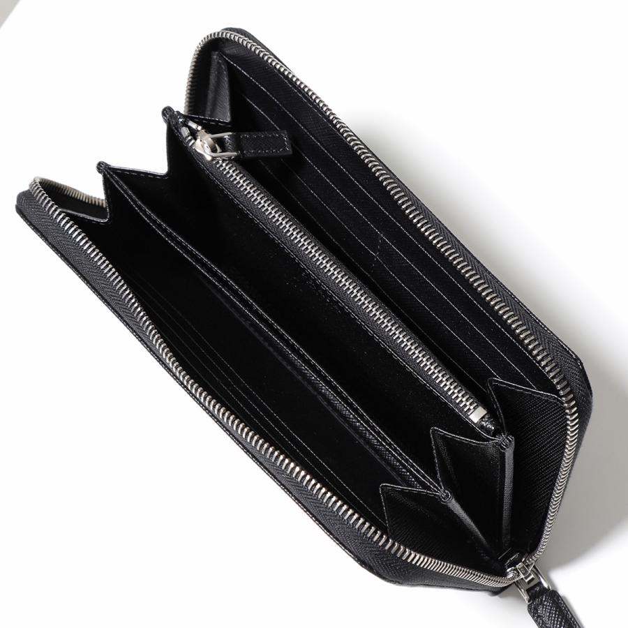 PRADA プラダ 長財布 2ML317 QHH F0002 メンズ サフィアーノ PRADA プラダ 長財布 2ML317 QHH F0002 メンズ サフィアーノ