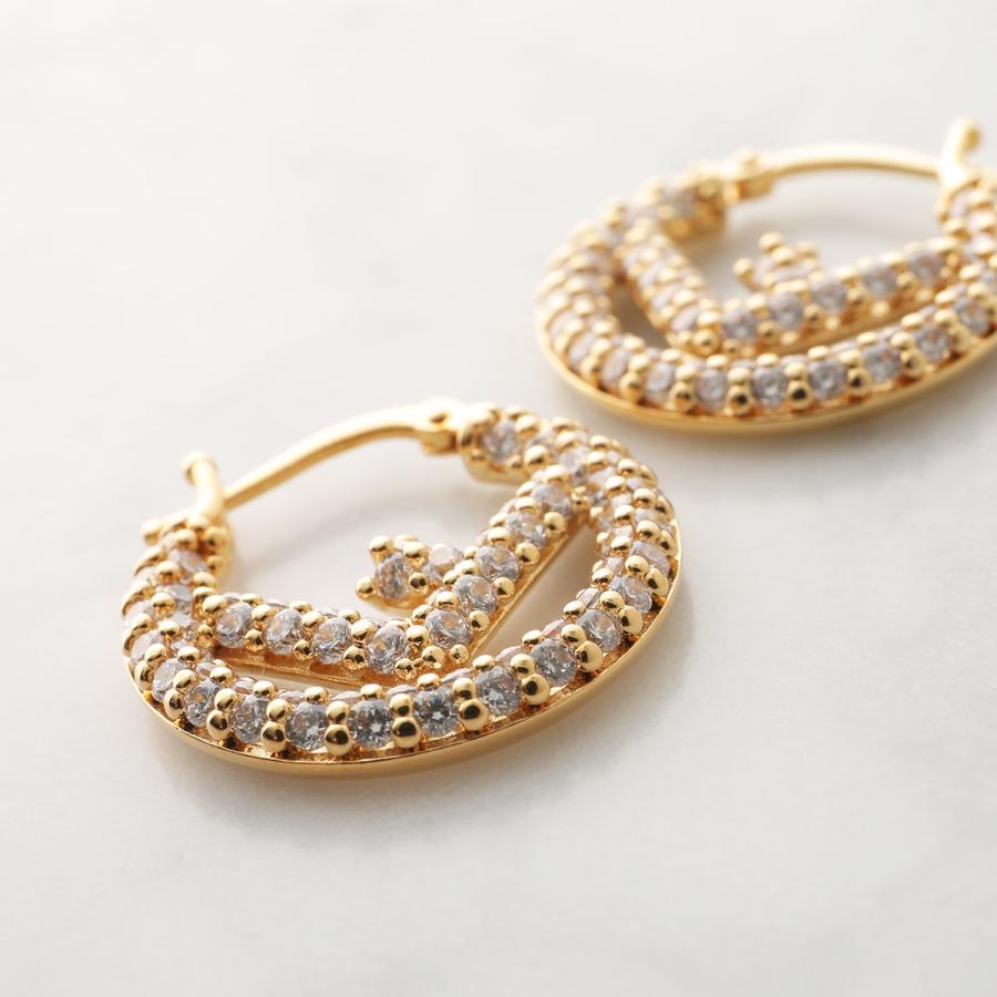 FENDI フェンディ ピアス F IS エフイズ 8AH301 A44G レディース FENDI フェンディ ピアス F IS エフイズ 8AH301 A44G レディース