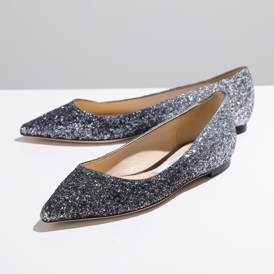 JIMMY CHOO Jimmy Choo ジミーチュウ フラットパンプス ROMY JIMMY CHOO Jimmy Choo ジミーチュウ フラットパンプス ROMY
