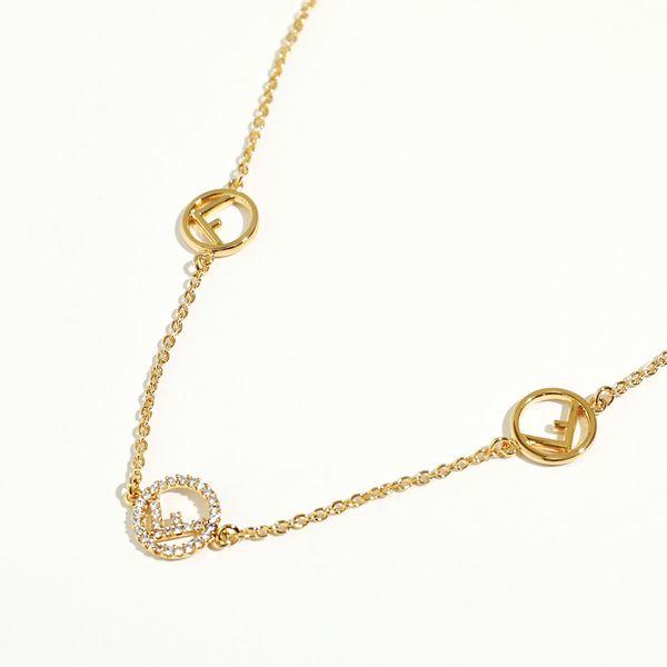 FENDI（フェンディ） ネックレス 8AG735 6DM レディース エフイズ ロゴ