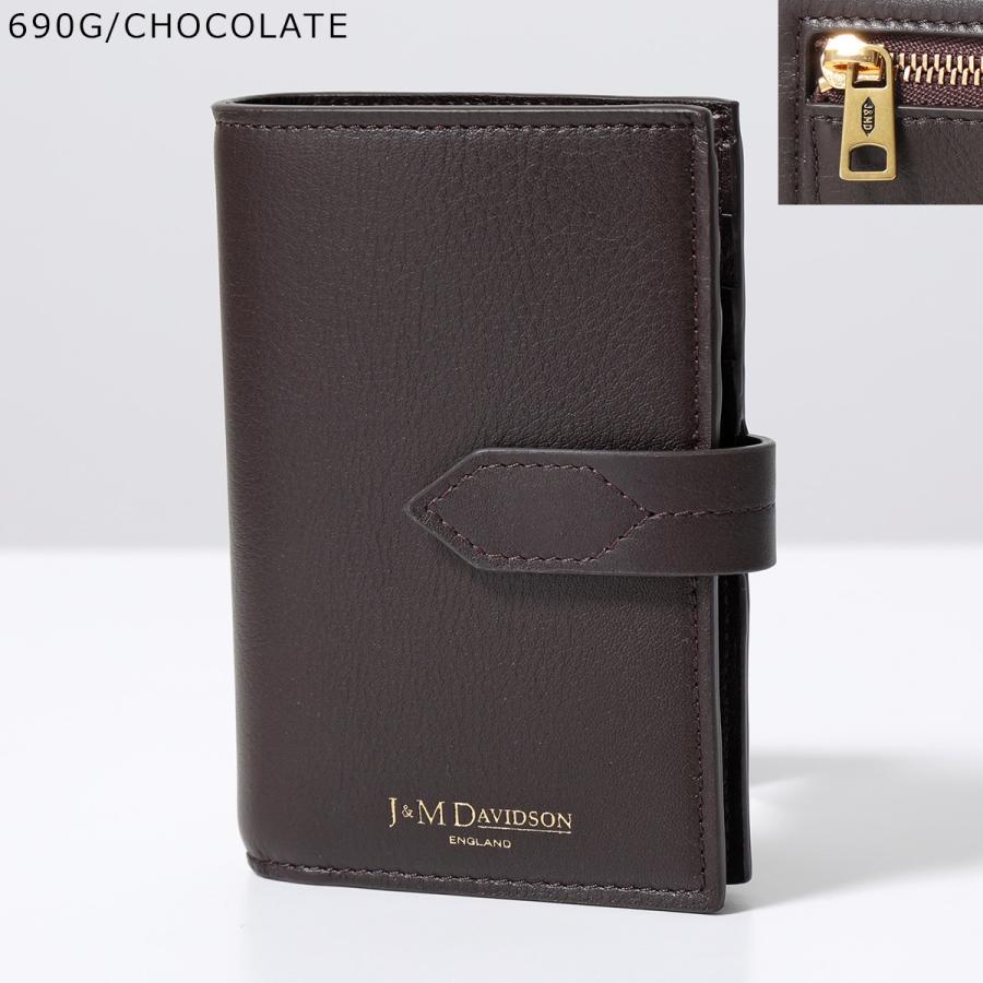 J&M Davidson（J＆Mデヴィッドソン） 二つ折り財布 LOSANGE FOLD