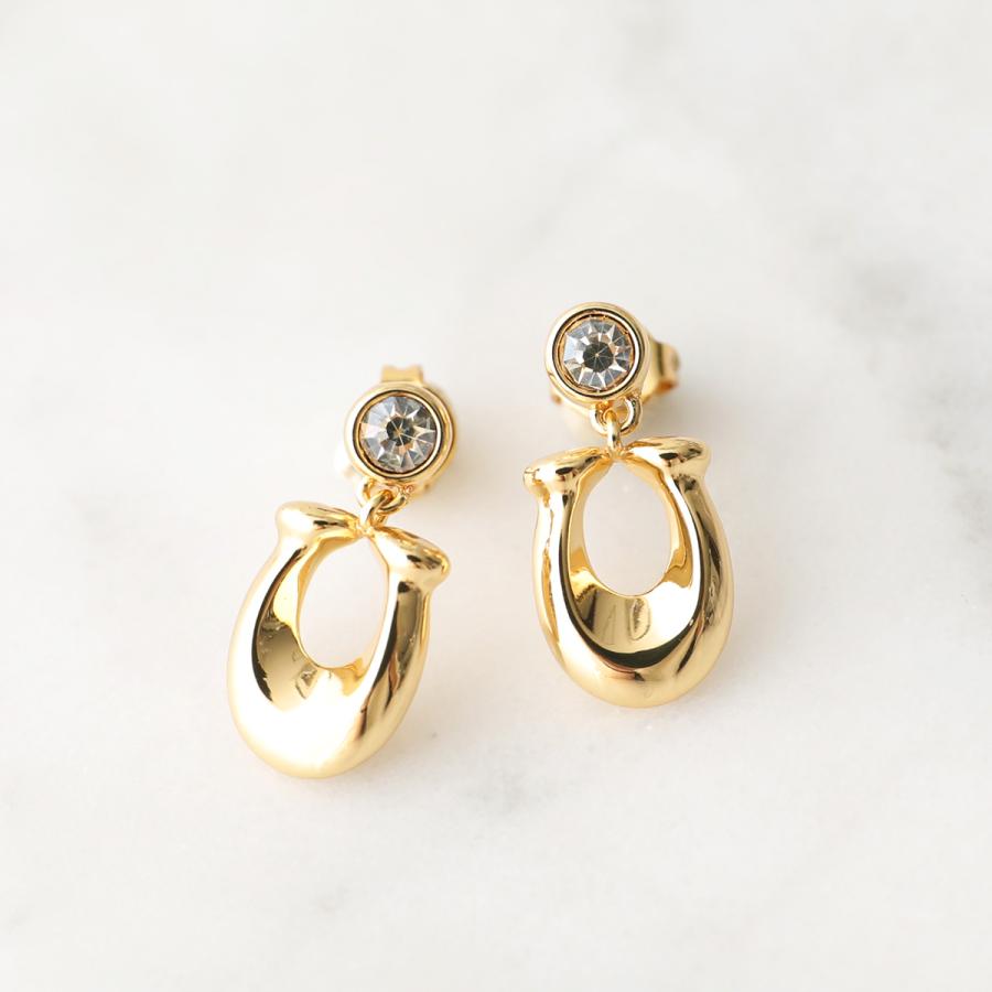 COACH（コーチ） ドロップピアス PNM ONE C9345 レディース クリスタル