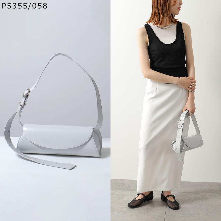 ジルサンダー　JILL SANDER カンノーロ　スモール　シルバー金具　バッグ JIL SANDER（ジルサンダー） ハンドバッグ CANNOLO SM カンノーロ
