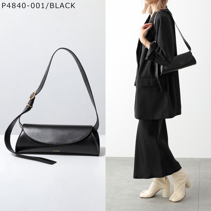 希少 美品 JIL SANDER ジルサンダー カンノーロ ショルダーバッグ 黒 JIL SANDER（ジルサンダー） ショルダーバッグ CANNOLO SM カンノーロ