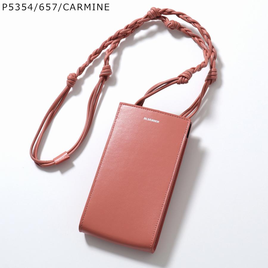 JIL SANDER ベージュ レザー スマホショルダーバッグ JIL SANDER ベージュ レザー スマホショルダーバッグ ジルサンダー Jil