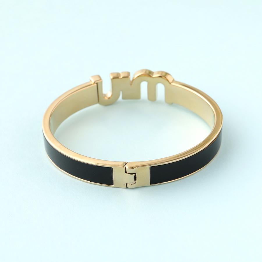 miu MIUMIU ミュウミュウ バングル 5JB413 2F6T レディース miu MIUMIU ミュウミュウ バングル 5JB413 2F6T レディース