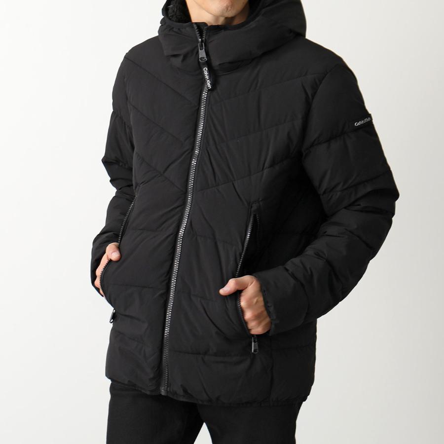 Calvin Klein カルバンクライン 中綿ジャケット HOODED STRETCH JACKET CM155201 メンズ アウター ボア フード ロゴパッチ カラー3色｜s-musee｜06
