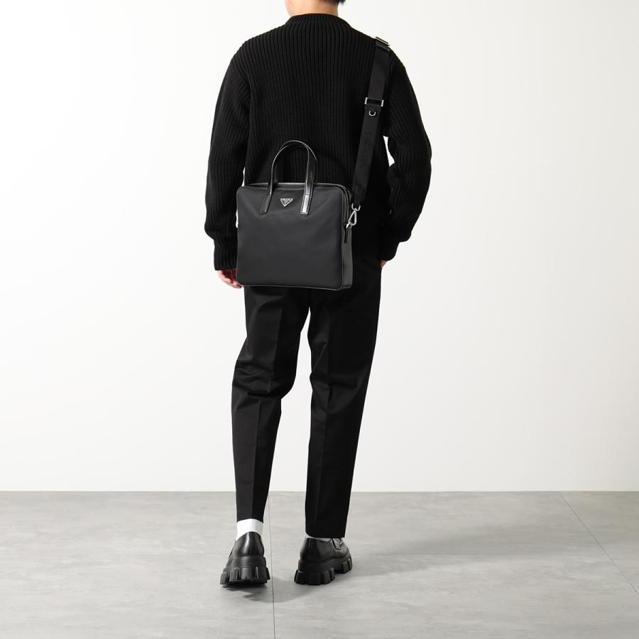PRADA プラダ ブリーフケース 2VE368 789 メンズ Re-Nylon