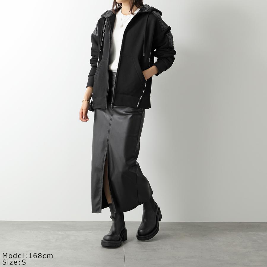 モンクレールレディース裏起毛ダウンフードパーカーxs