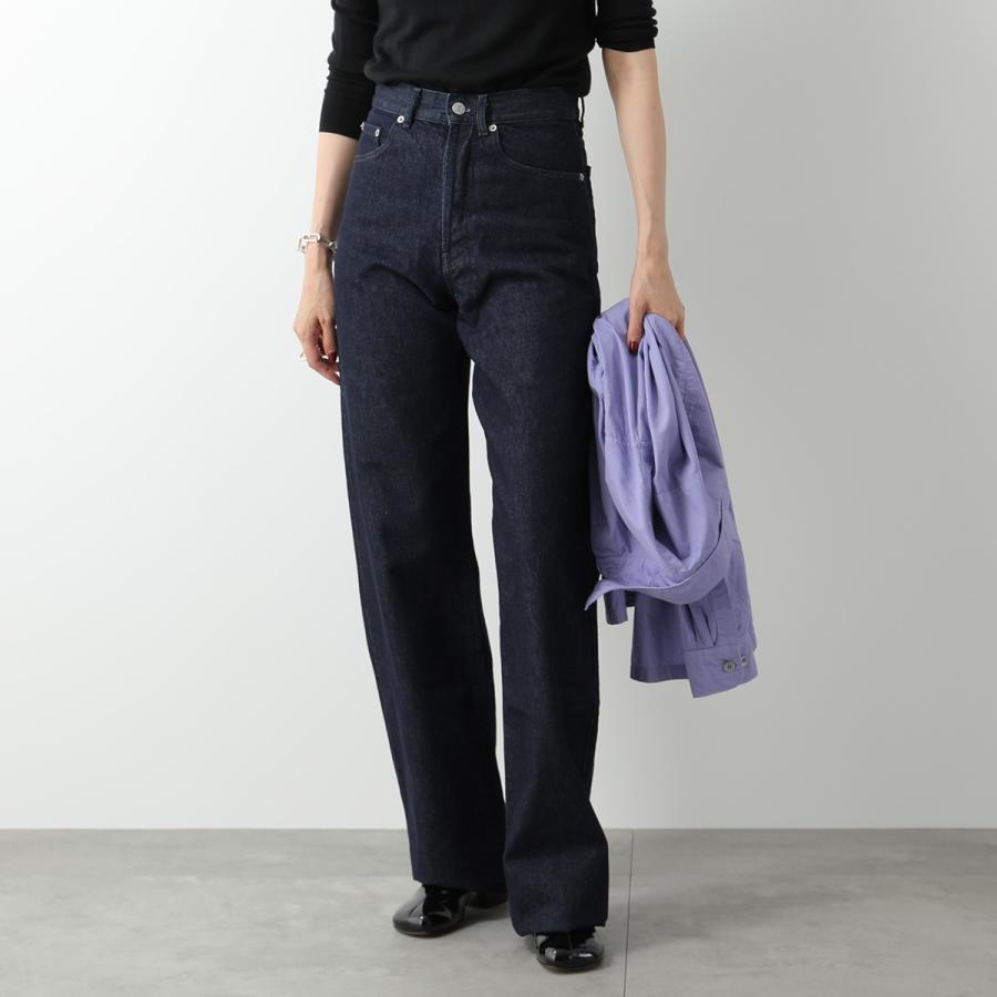 DRIES VAN NOTEN ドリスヴァンノッテン ジーンズ PEYTON 012402 5422 レディース デニム ストレート ワイド  507/INDIGO