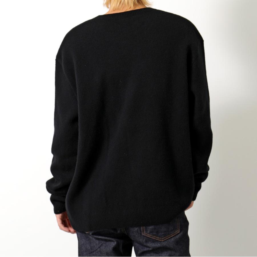MAISON KITSUNE メゾンキツネ セーター GREY FOX HEAD PATCH RELAXED 