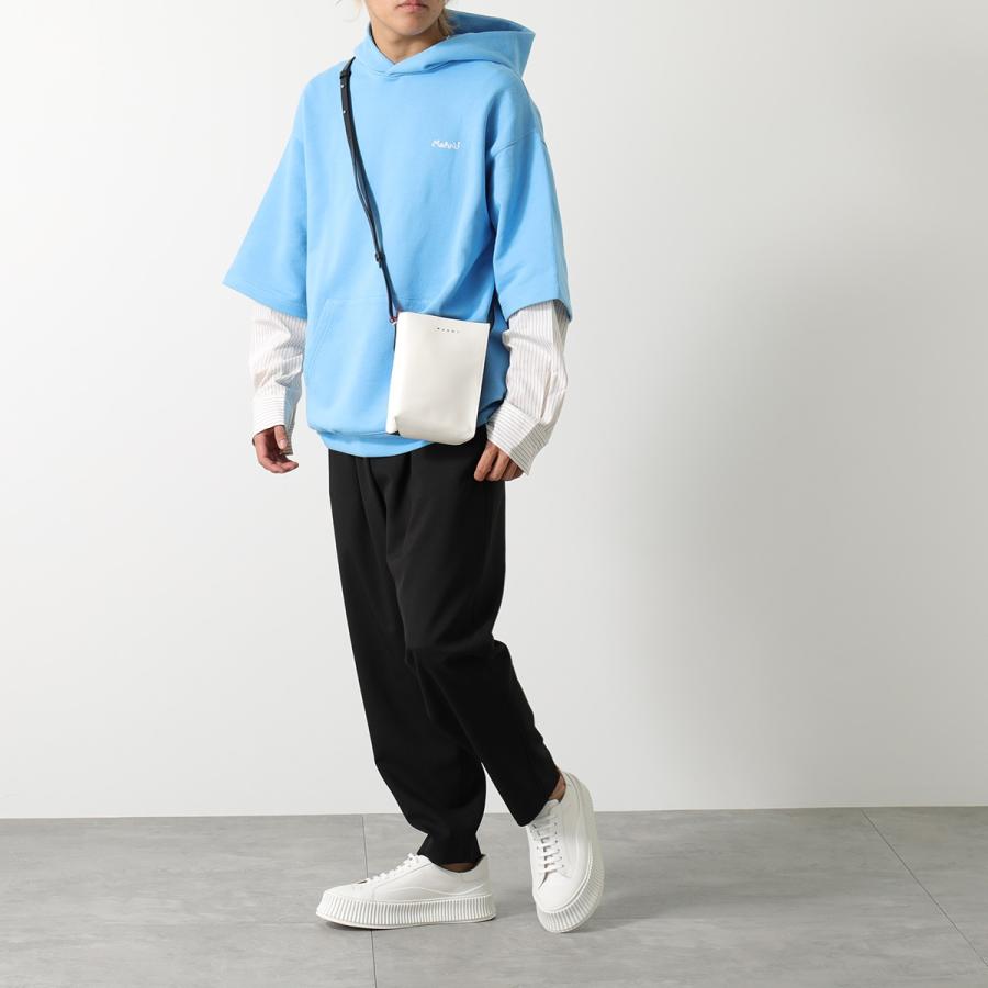 新品未使用　MARNI オフショルダー トレーナー 40 ホワイト　カットオフ 楽天市場】マルニ キッズ パーカー ロゴ フーディー 大人もOK