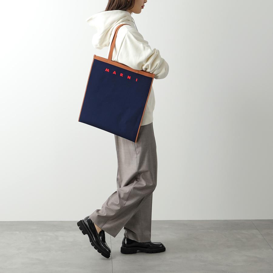 定価14.9万 マルニ MARNI ジャガードトートバッグ 2WAY 伊製