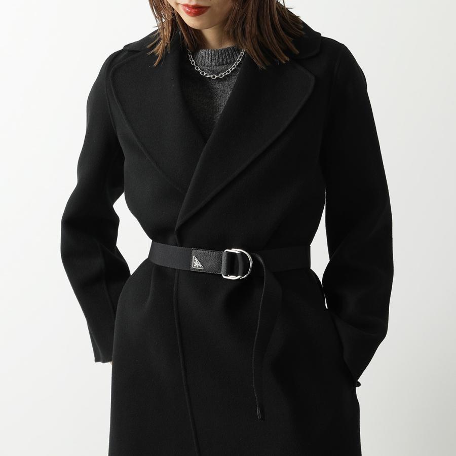 PRADA プラダ ベルト 2CN028 2DMN レディース ナイロン トライアングルロゴ F0002/NEROの画像