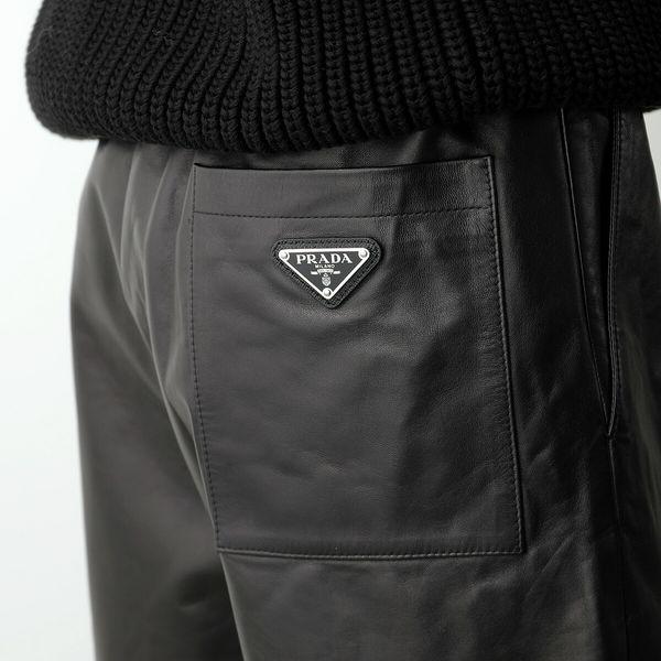 PRADA プラダ ショーツ UPP224 1WDV レディース レザー ハーフ PRADA プラダ ショーツ UPP224 1WDV レディース レザー ハーフ