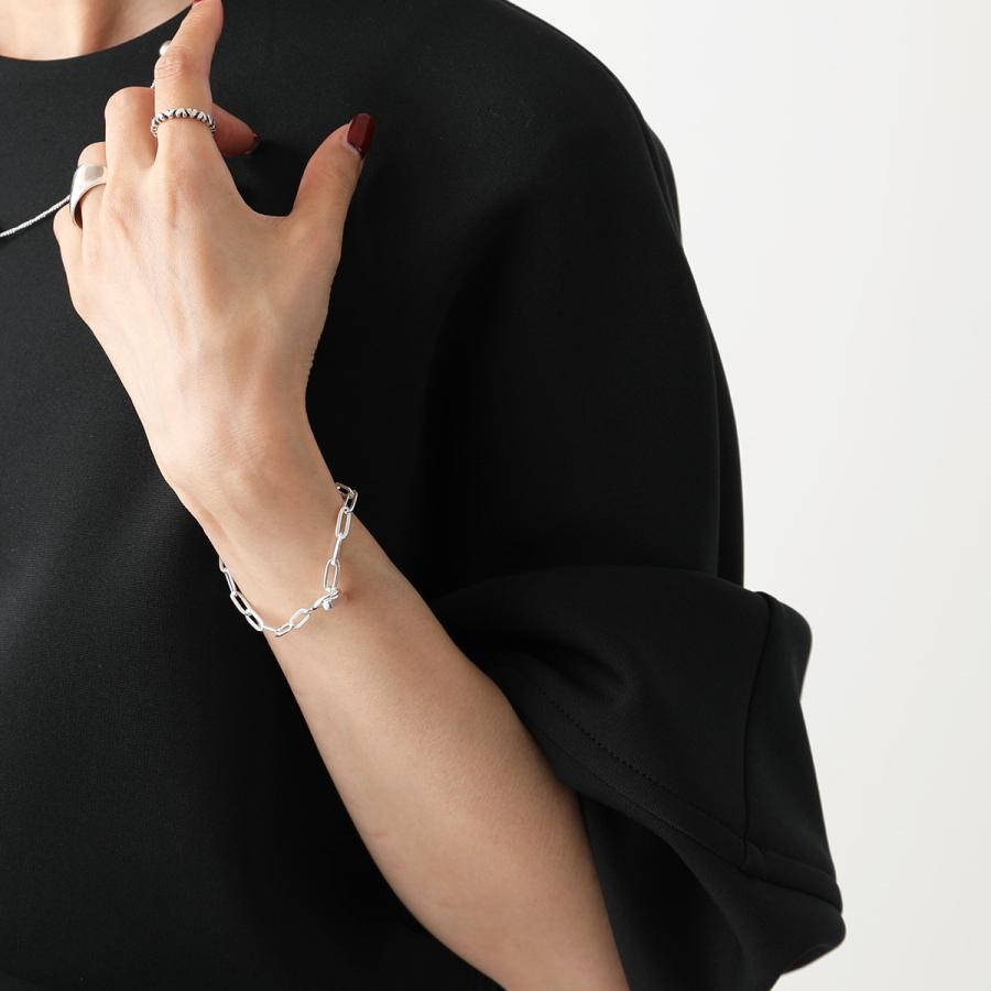 シルバー925 レクタングルチェーンブレスレット　ニナエジュール Nina＆Jules（ニナ・エ・ジュール） ブレスレット Rectangle Chain