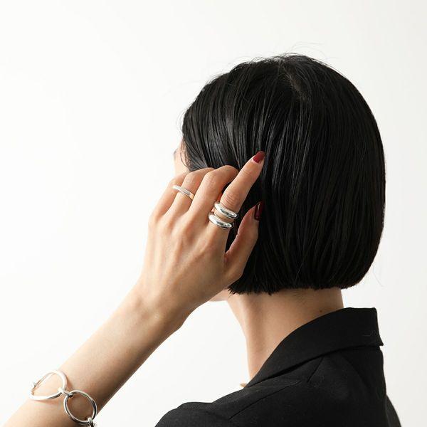 Nina＆Jules（ニナ・エ・ジュール） リング Double Fat Ring BB01