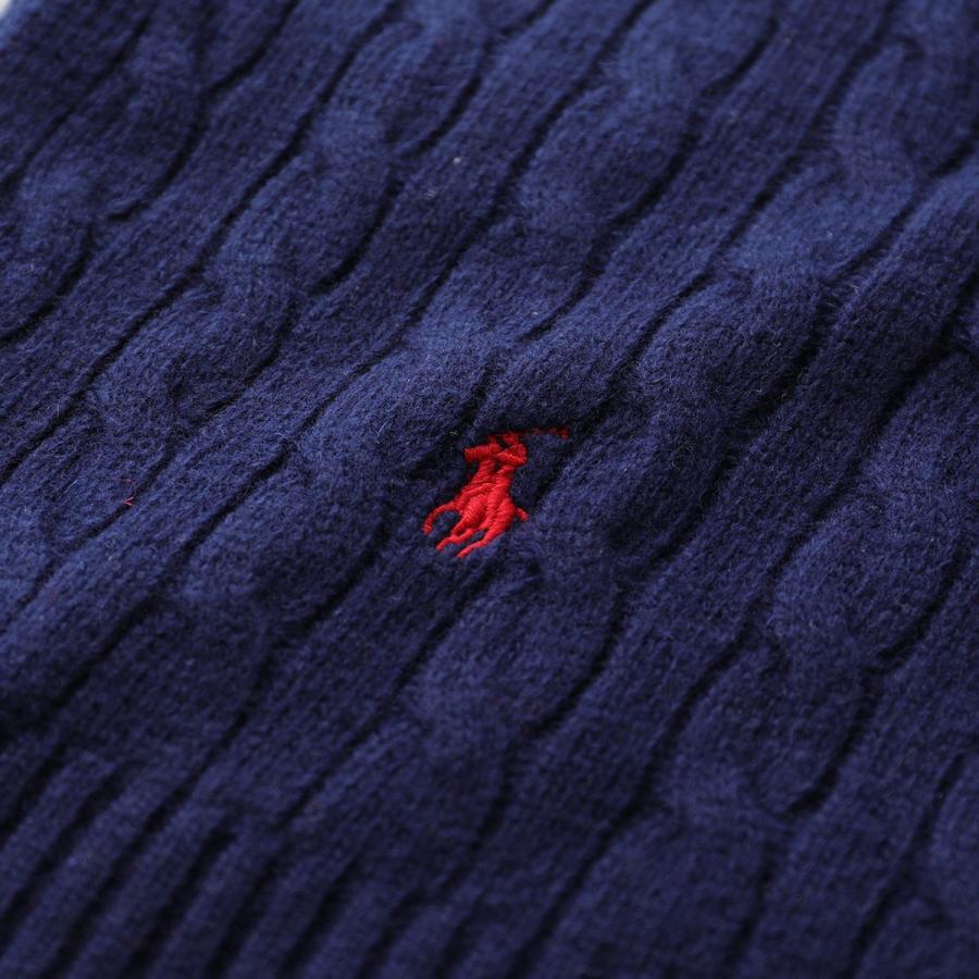 ラルフローレン　Ralph Lauren ケーブルニット　赤　マフラー　ストール POLO RALPH LAUREN（ポロ・ラルフローレン） ポロ ラルフローレン
