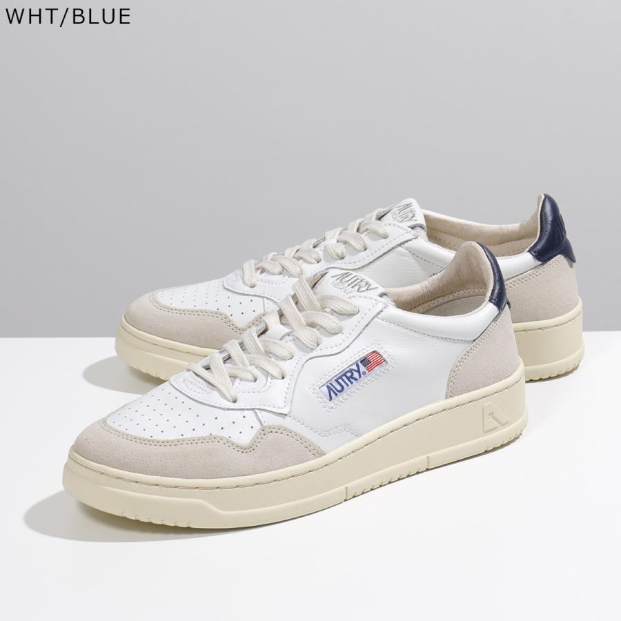 スニーカー AUTRY AULMLS21WHTBLK AUTRY オートリー スニーカー MEDALIST LOW LEAT/SUEDE