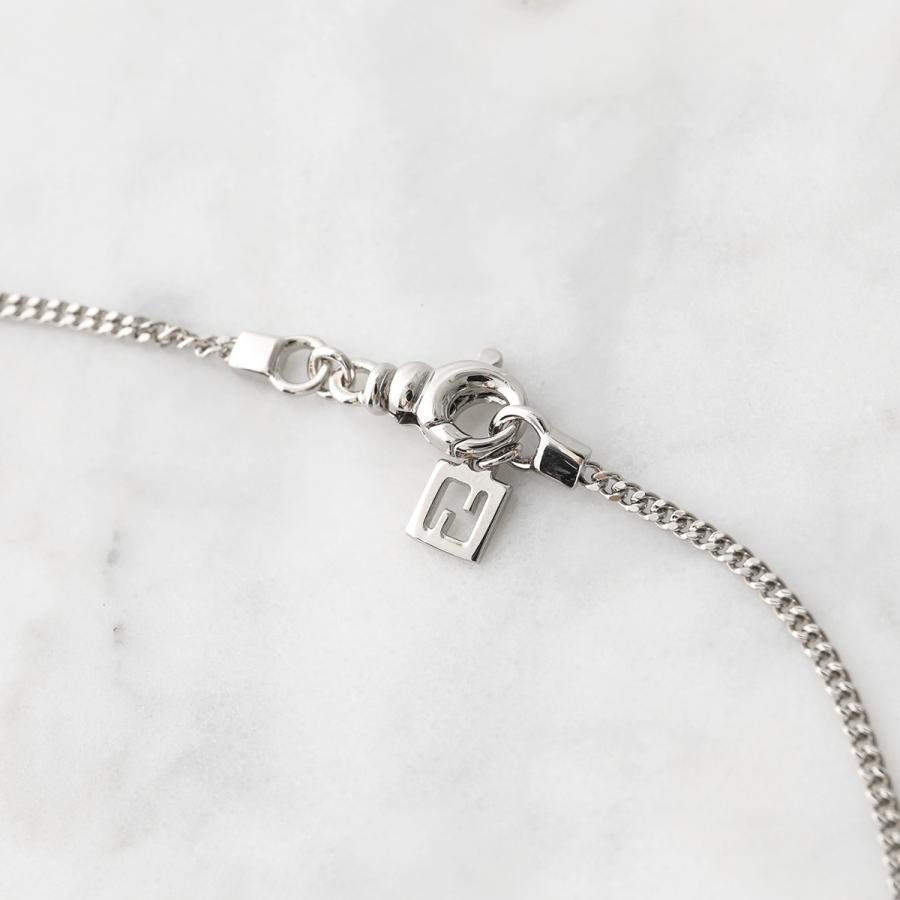 FENDI フェンディ ネックレス FF 7AJ589 B08 メンズ FFモチーフ FENDI フェンディ ネックレス FF 7AJ589 B08 メンズ FFモチーフ