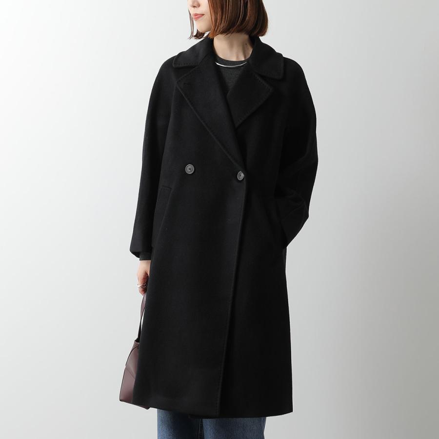 マックスマーラ　MaxMara　WEEKEND LINE　ベルテッドコート　黒 MAXMARA WEEKEND LINE（マックスマーラウィークエンドライン） WEEKEND