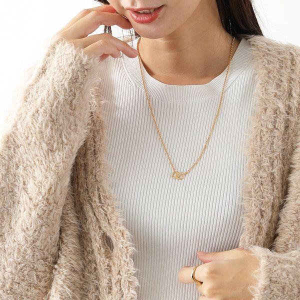 超美品　ヴァレンティノ 　Vロゴ　シグネチャー　ネックレス　喜平チェーン VALENTINO（ヴァレンティノ） ネックレス 5W2J0Q37MET レディース V