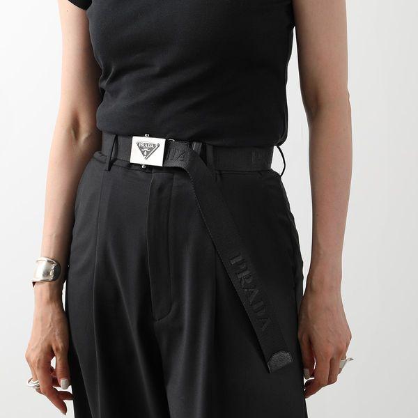 PRADA プラダ ベルト 2CN085 2DKF レディース ロゴ ジャガード PRADA プラダ ベルト 2CN085 2DKF レディース ロゴ ジャガード