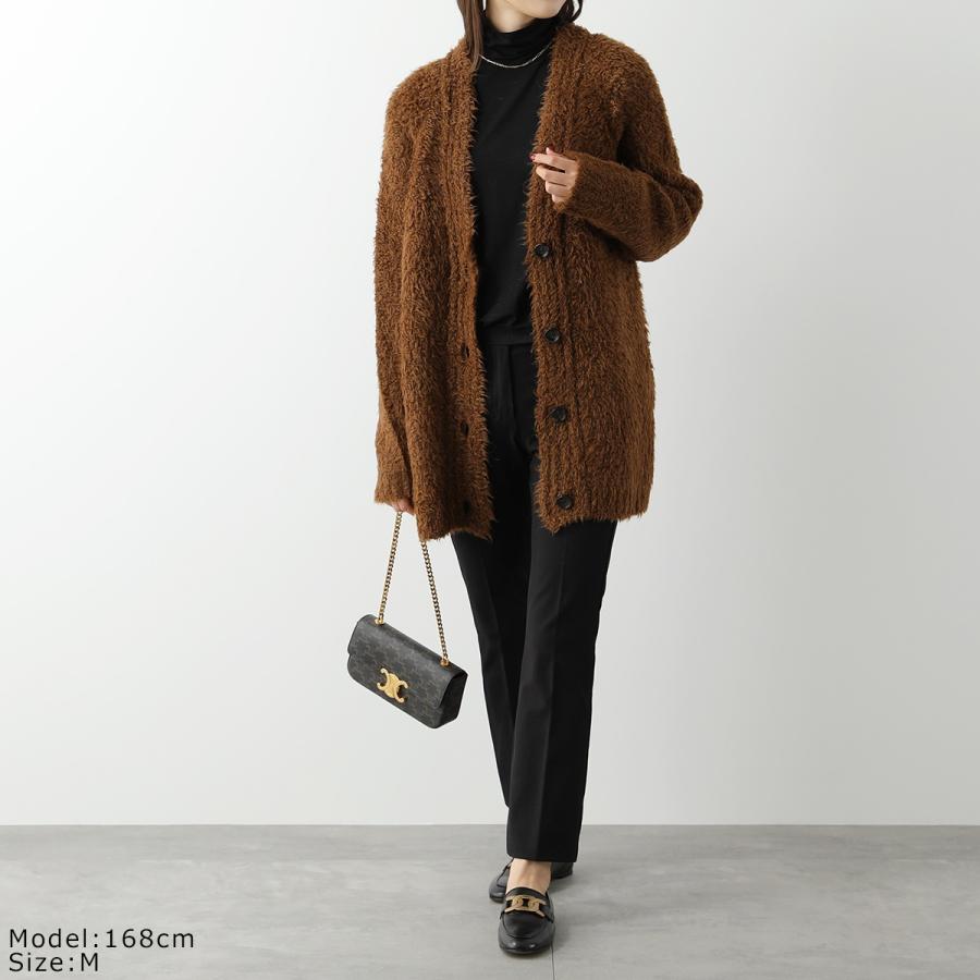 MAX MARA Weekend マックスマーラ ウィークエンド ニットカーディガン MOLVENO レディース ウール アルパカ Vネック  ブークレニット カラー2色