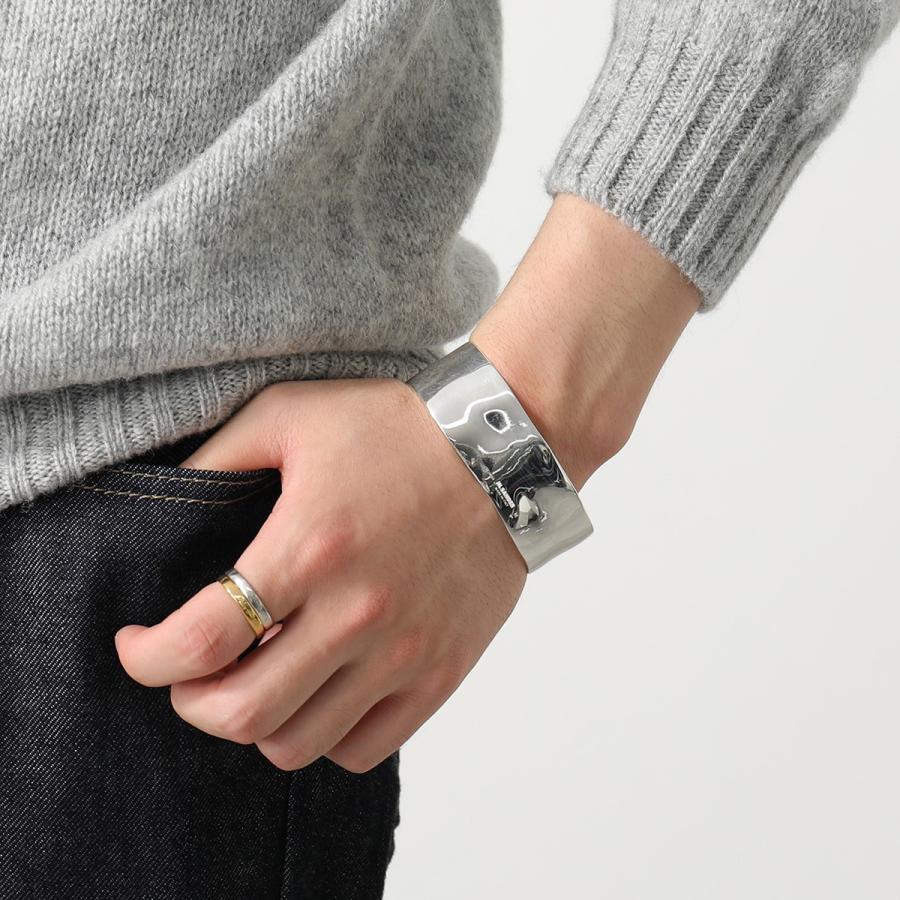 JIL SANDER ジルサンダー バングル BAND BRACELET バンド ブレスレット J29UY0009 P4865 メンズ ロゴ  シルバー925 アクセサリー 041/SILVER