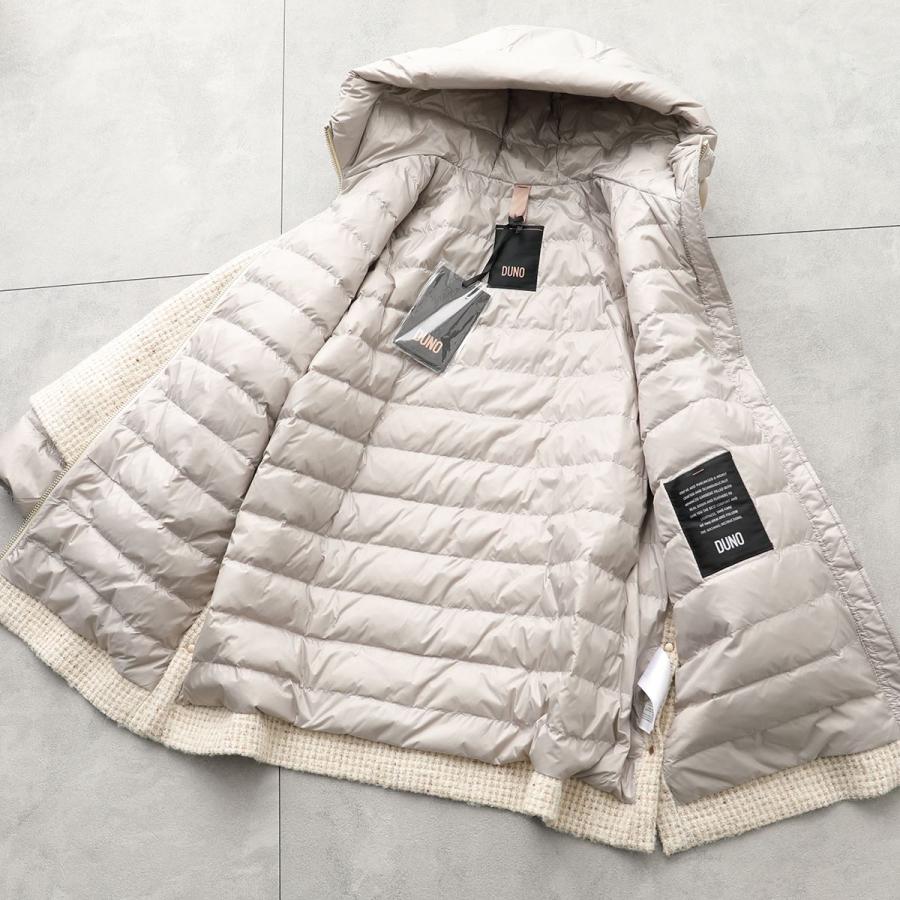 DUNO（デュノ） ダウンジャケット YUMA L LANA レディース ツイード