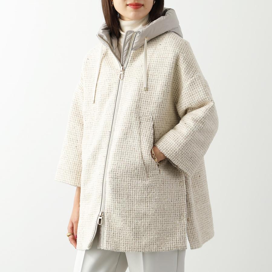 DUNO（デュノ） ダウンジャケット YUMA L LANA レディース ツイード