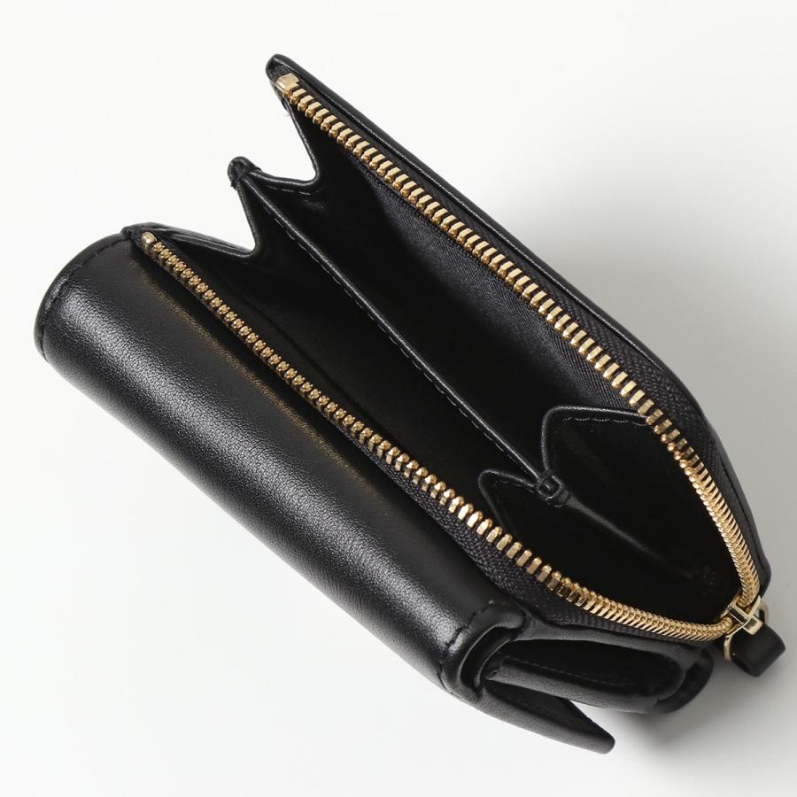 ジャンニキアリーニ レディース 三つ折り財布 コンパクト エレガント