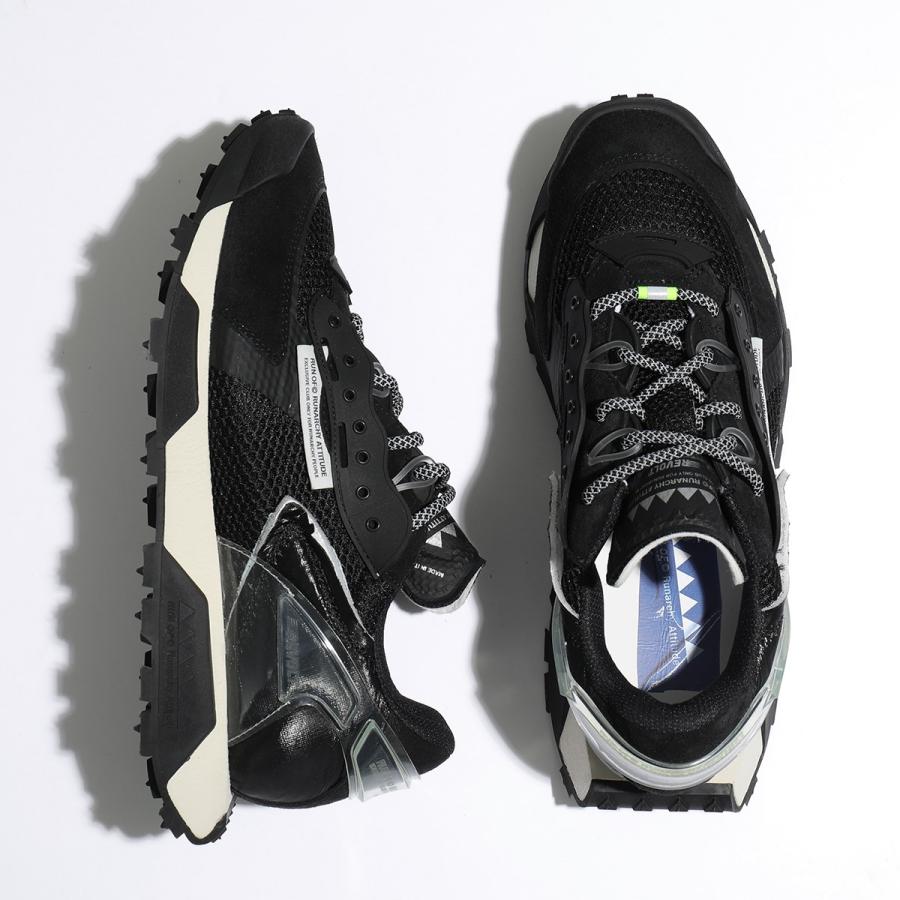 RUN OF（ラン オブ） ラン オブ スニーカー REVOLT BLACK メンズ