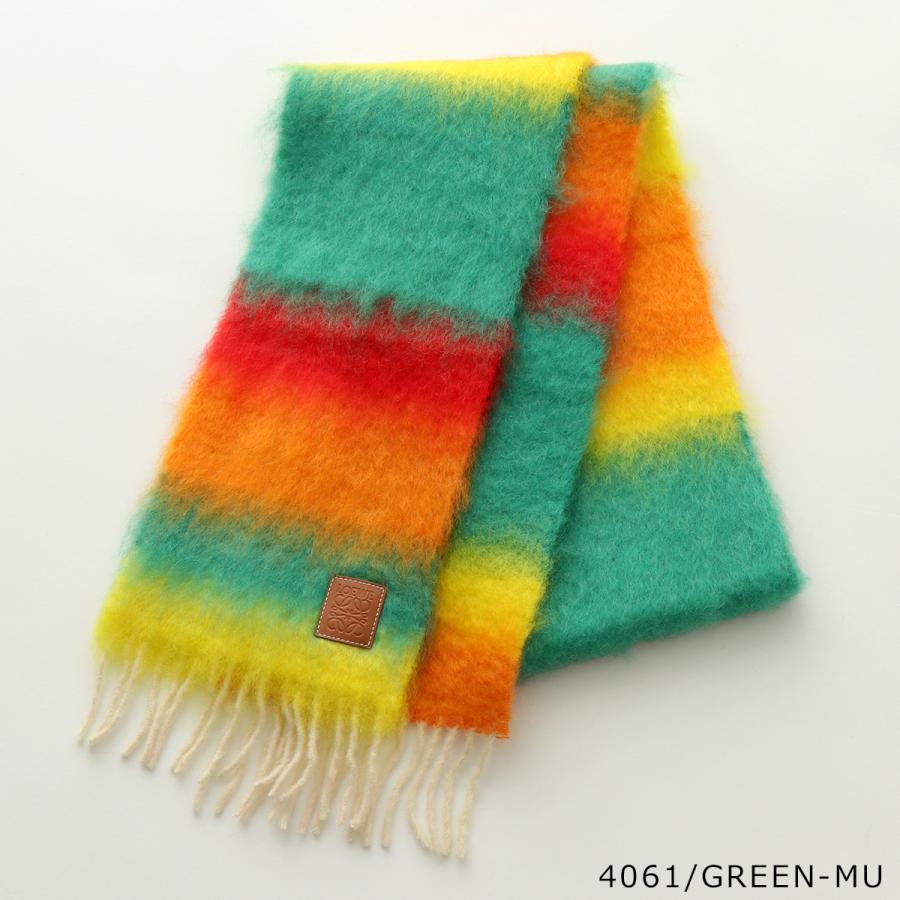 LOEWE ロエベ マフラー STRIPE MOH ストライプ モヘア LOEWE ロエベ マフラー STRIPE MOH ストライプ モヘア
