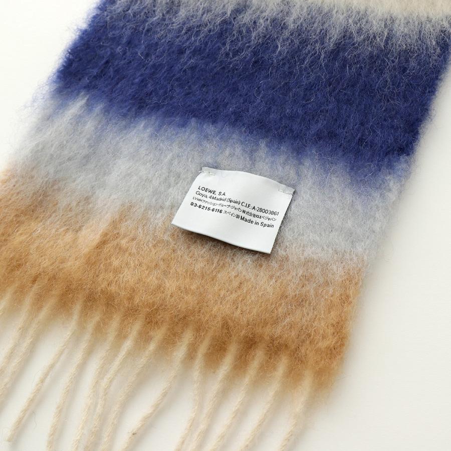LOEWE ロエベ マフラー STRIPE MOH ストライプ モヘア LOEWE ロエベ マフラー STRIPE MOH ストライプ モヘア