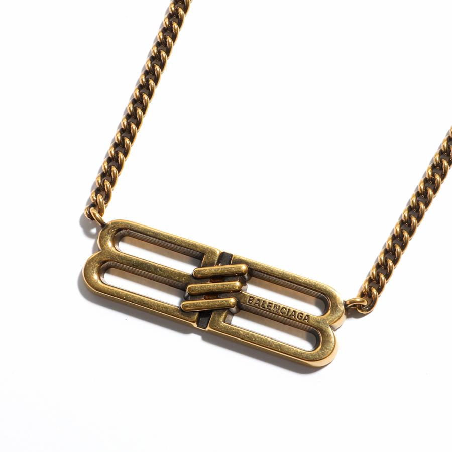 BALENCIAGA バレンシアガ ネックレス BB ICON コイン 696223 BALENCIAGA バレンシアガ ネックレス BB ICON コイン 696223