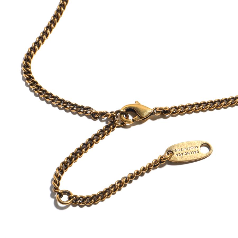 BALENCIAGA バレンシアガ ネックレス BB ICON コイン 696223 BALENCIAGA バレンシアガ ネックレス BB ICON コイン 696223