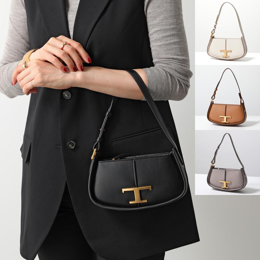 未使用品 TOD'S トッズ Tタイムレス マイクロ バッグ XBWTSAX0000ROR レザー アイボリー系 レディース TOD'S（トッズ） ショルダーバッグ T TIMELESS Tタイムレス Micro