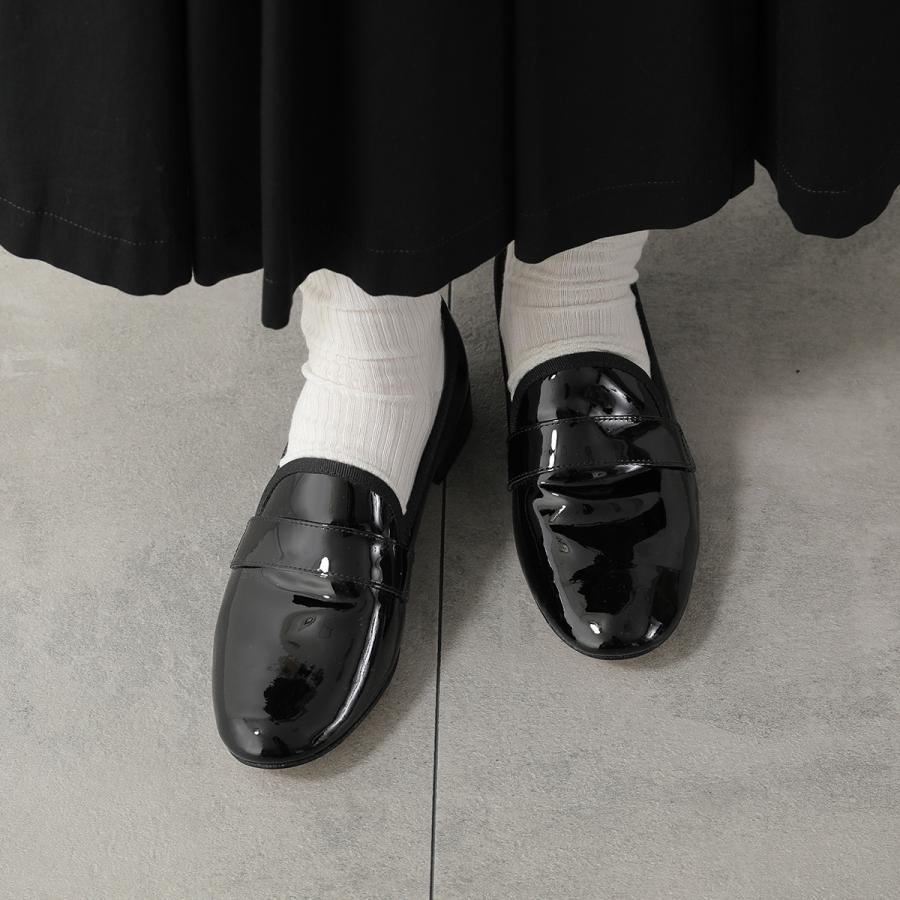 美品 レペット　ローファー　エナメル　24.5 repetto（レペット） ローファー Michael Loafers V829V レディース