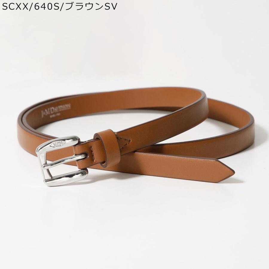 J&M DAVIDSON ブラウンレザーベルト J&M Davidson（J＆Mデヴィッドソン） ジェイアンドエムデヴィッドソン