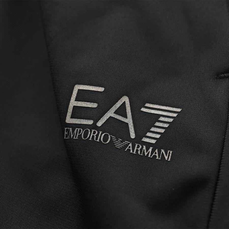 EMPORIO ARMANI エンポリオアルマーニ セットアップ 6LTV62 TJ26Z レディース トラックスーツ ジップアップパーカー ジョガーパンツ 0200/BLACK｜s-musee｜12