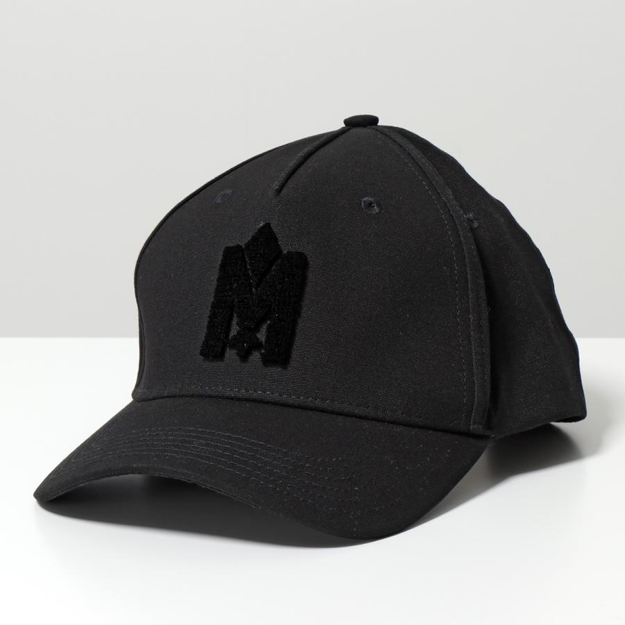 MACKAGE マッカージュ ベースボールキャップ ANDERSON-V レディース ロゴ ベルベット コットン 帽子 BLACK｜s-musee｜04